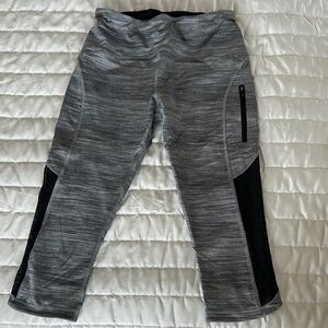 Lululemon Gray and Black leggings